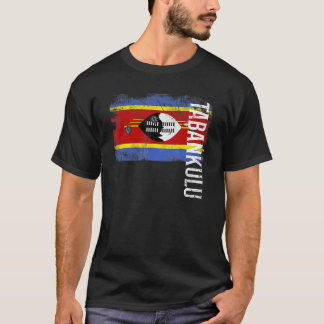 Tabankulu Eswatini Flag For Swazis Men Women Kids T-Shirt