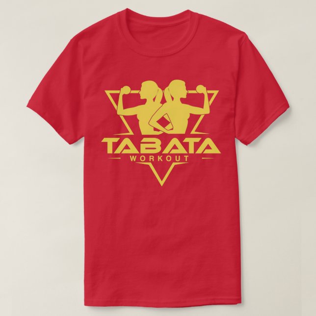 Tabata Workout Design for Women 2 T-Shirt (Design Front)