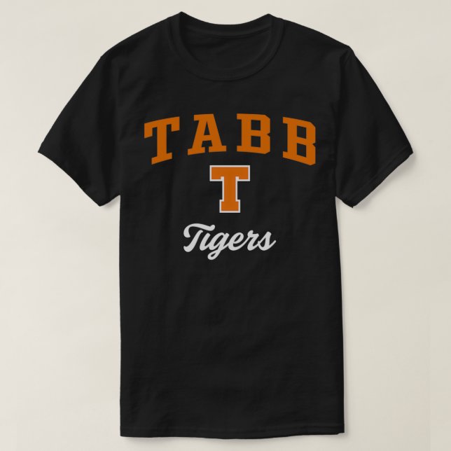 Tabb High School Tigers  T-Shirt (Design Front)