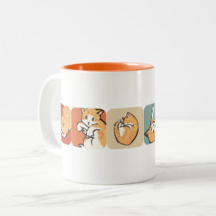 Tabbies Two-Tone Coffee Mug