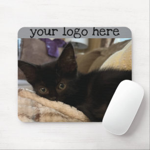 Tabby cat mouse pad