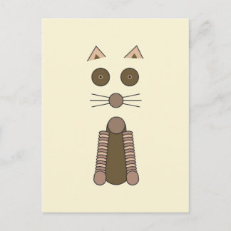 Tabby CAT Postcard