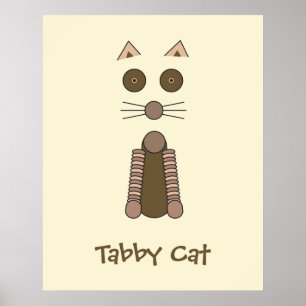 Tabby CAT Poster