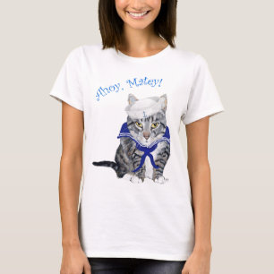 Tabby Cat Sailor T-Shirt