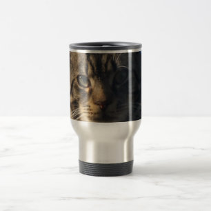 Tabby Cat - Stainless Steel Travel/Commuter Mug