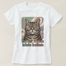 Tabby Cat Sunglasses Pastel Retro Art