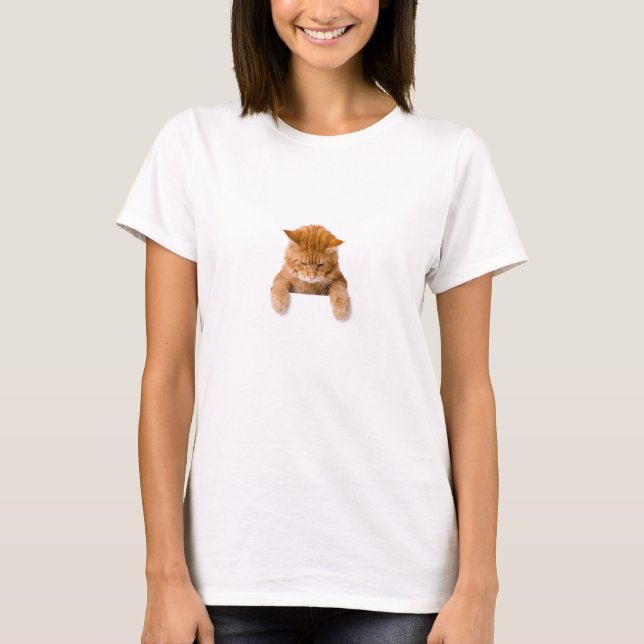 Tabby Cat T-Shirt (Front)