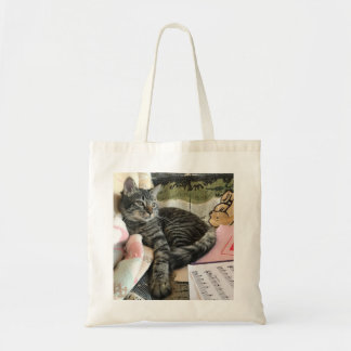 Tabby Cat Tote Bag