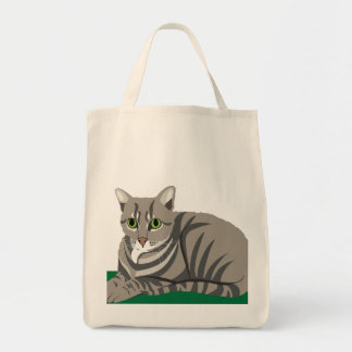Tabby Cat Tote Bag
