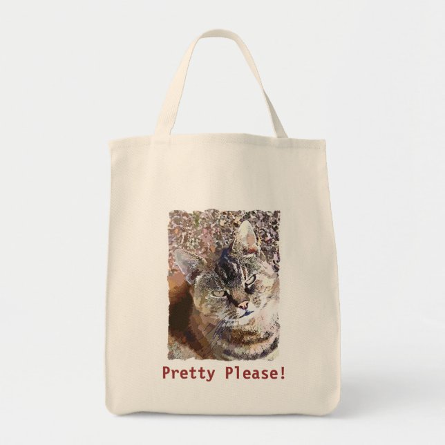 TABBY CAT TOTE BAG (Front)