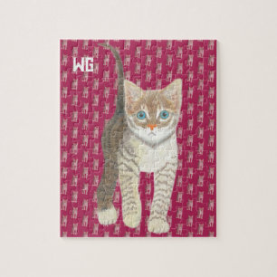 Tabby Kitten Jigsaw Puzzle