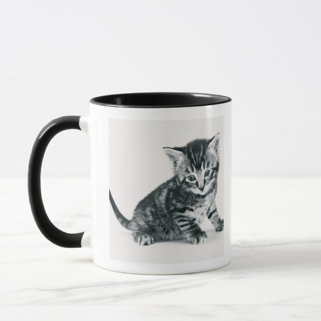 Tabby Kitten Mug (Left)