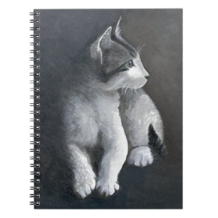 Tabby Kitten Spiral Notebook