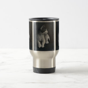 Tabby Kitten Travel Mug