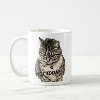 Tabby 'Tude "NOT TODAY!" Coffee Mug