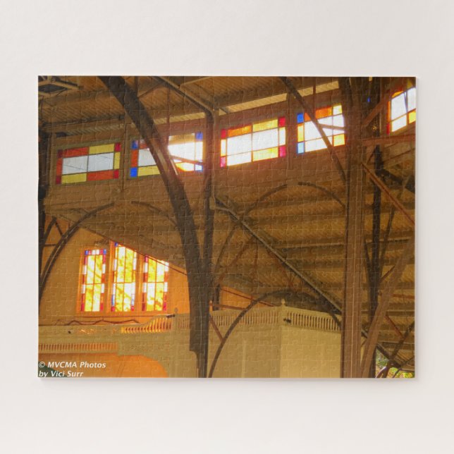 Tabernacle Afternoon - Martha's Vineyard Jigsaw Puzzle (Horizontal)
