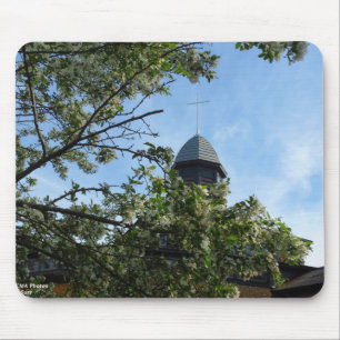 Tabernacle in Spring - Martha's Vineyard Mouse Pad
