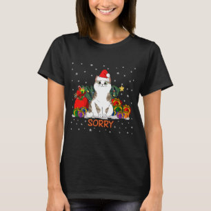 Tabi Cat Xmas Sorry Christmas T-Shirt