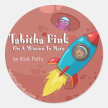 Tabitha Fink Mars Stickers