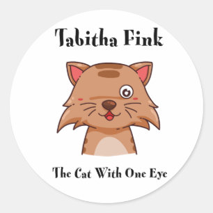 Tabitha Fink Round Sticker