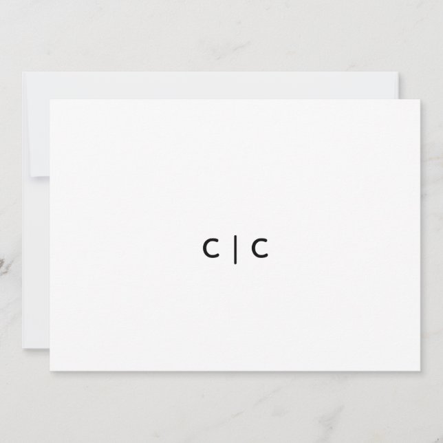 Table Card (Front)