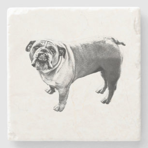 Table Cheer, Stout Smile Stone Coaster