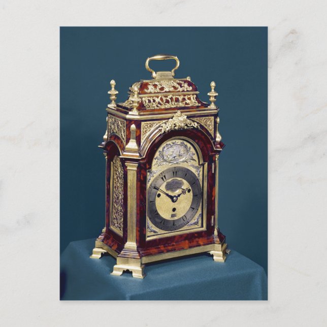 Table clock, c.1750 postcard (Front)