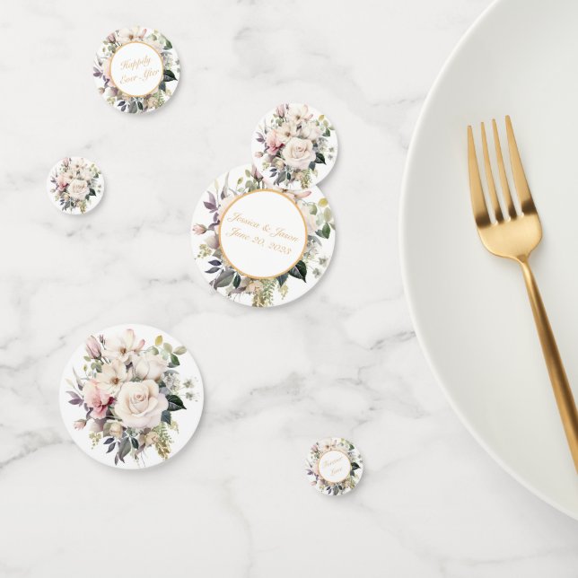 Table Confetti-Custom Wedding Confetti (Group)