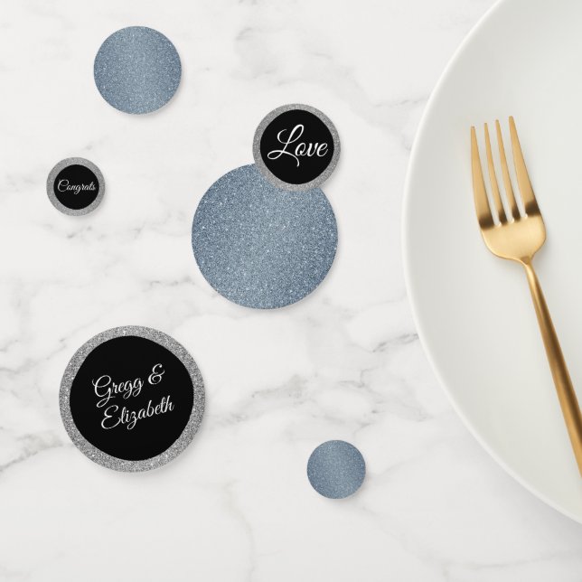 Table Confetti-Wedding Glitter Mix Confetti (Group)