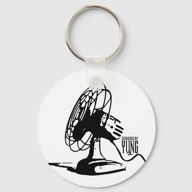 Table Fan Key Ring (Front)