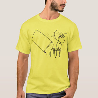 Table Flip Flipping Rage Face Meme T-Shirt