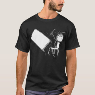 Table Flip Flipping Rage Face Meme T-Shirt