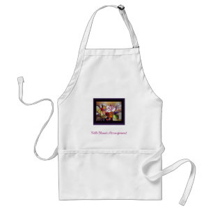 Table Flower Arrangement Chic Apron