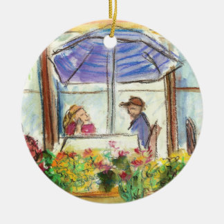 Table for Two Ornament (Pike Place Seattle)