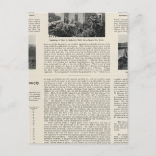 Table Grove Ranch, California Postcard