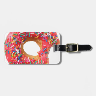 Table Kitchen Doughnuts Sweets Dessert Doughnut Luggage Tag