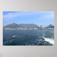 Table Mountain and Cape Town, ZA