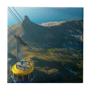 Table Mountain Cable Car, Cape Town Tile
