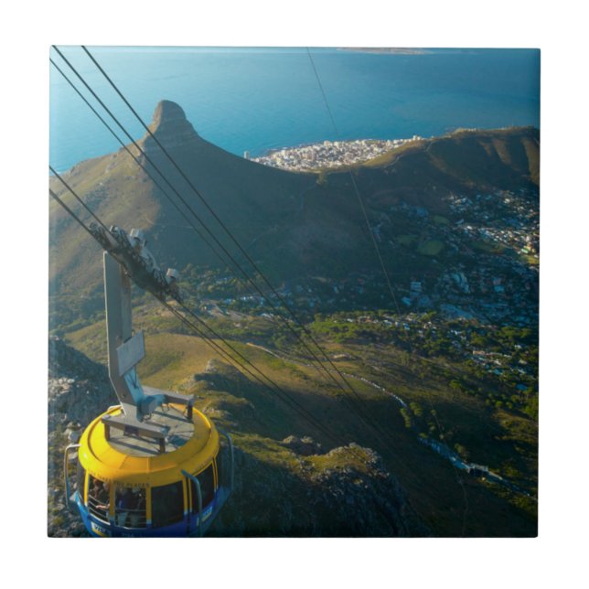 Table Mountain Cable Car, Cape Town Tile (Front)