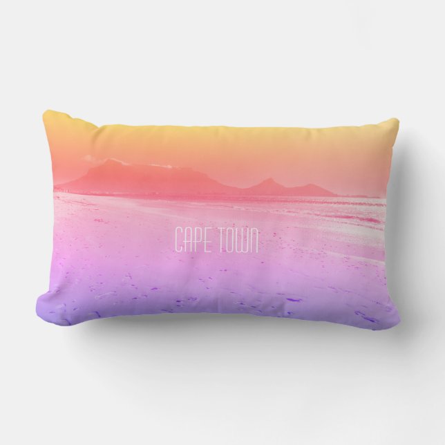 Table Mountain Cape Town Throw Pillow Cushion (Front)