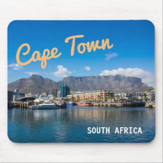 Table Mountain in Cape Town, South Africa. Mouse Pad