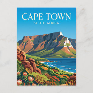 Table Mountain National Park South Africa Postcard