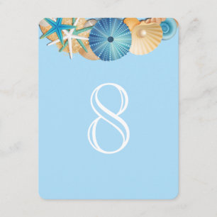 Table Number Card-8