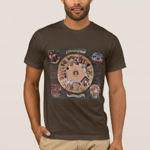 Table Of The Mortal Sins.,  By Hieronymus Bosch (B T-Shirt