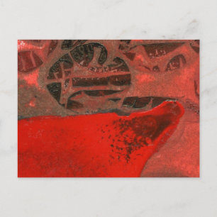 "Table Rock 3" Abstract Design Postcard