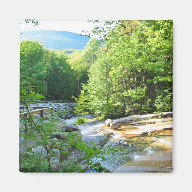 Table Rock Flume Brook Franconia NH Magnet (Front)