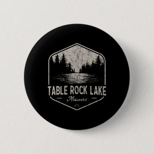 Table Rock Lake Missouri Outdoors Vintage 6 Cm Round Badge