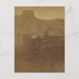 Table Rock Overlooking Golden City Postcard
