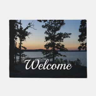 Table Rock Sunset Welcome Doormat