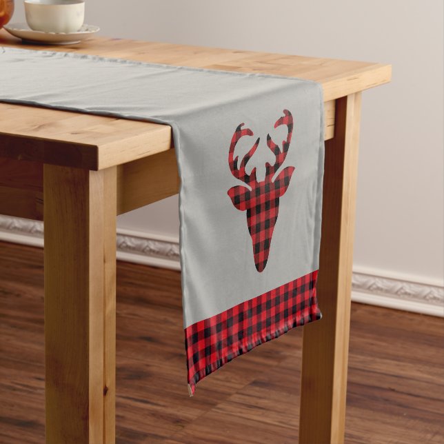 Table Runner Christmas Plaid (In Situ)